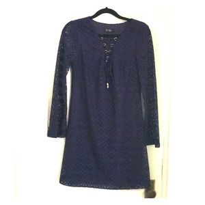 Navy blue dress
